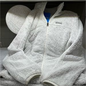 Ladies Columbia Fleece Full Zip Jacket color: Cloudy Day size: Large